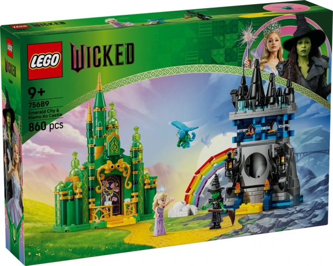 Lego Wicked: smaragdové mesto a hrad Kiamo Ko stavebnica