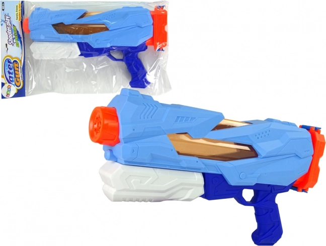 Veľká vodná pištoľ 800ml Modrá