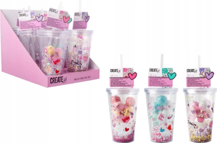 Create It! kúpeľové spa bomby v hrnčeku pre deti