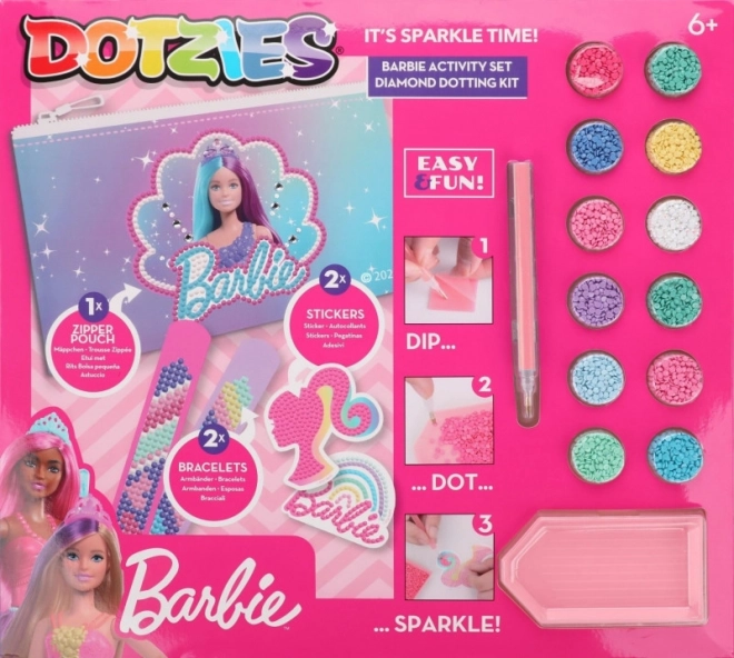 Súprava aktivít Diamond Dotz Barbie