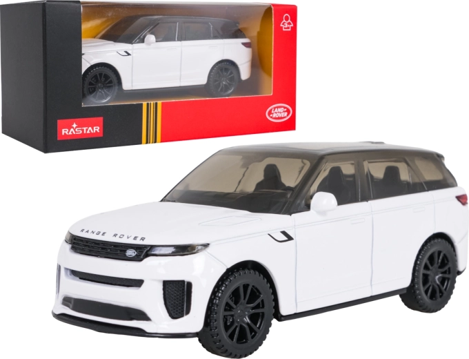 Kovový model Range Rover Sport SV RASTAR v mierke 1:43, biely