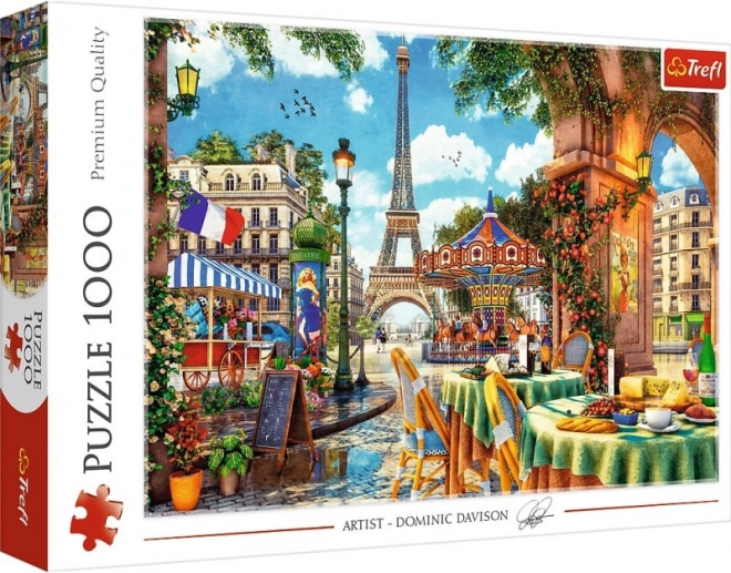 Puzzle 1000 dielikov – parížske ráno