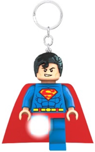 LEGO DC Superman prívesok na kľúče so svietidlom