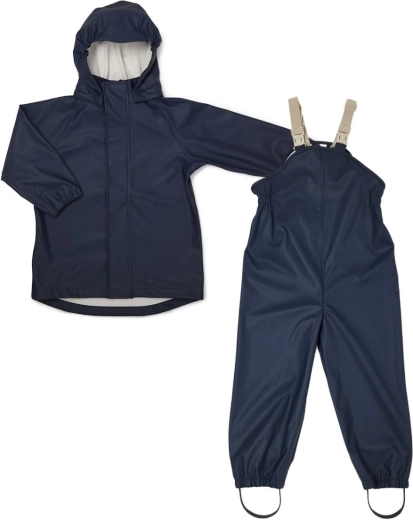 Nuuroo Carla detský set do dažďa mini black iris veľ. 98