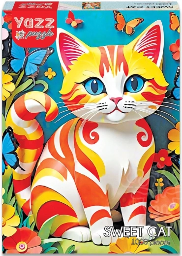 YAZZ Puzzle roztomilá mačička 1000 dielikov