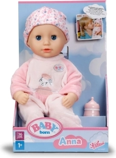Bábika BABY born Anna svetloružová 36 cm