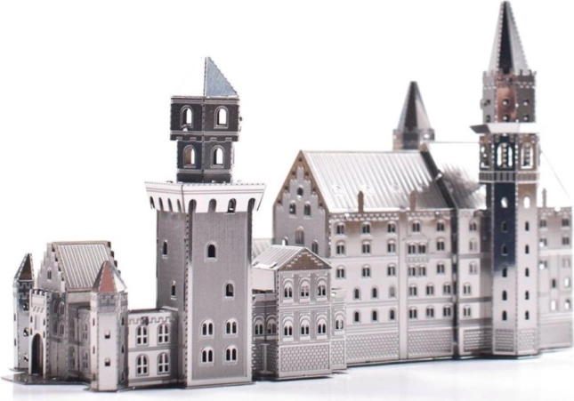 3D Puzzle Zámok Neuschwanstein - Metal Earth