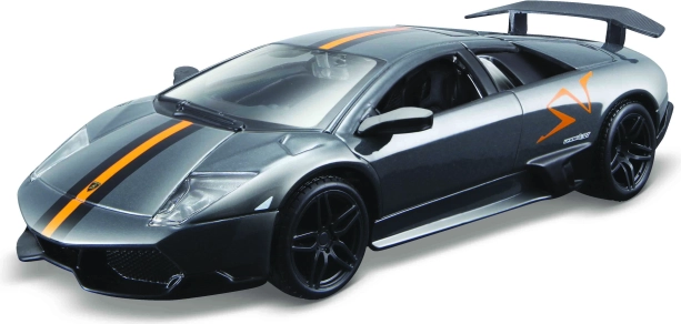 Model Lamborghini Murciélago LP 670-4 SV matne sivý 1:32