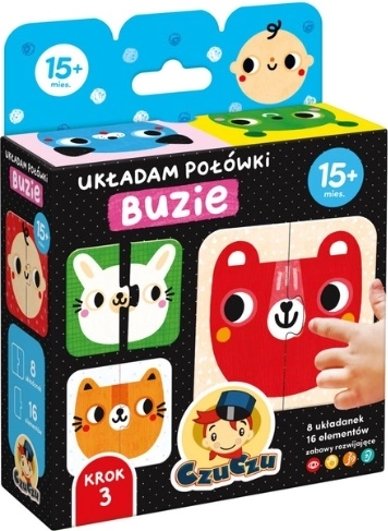 CzuCzu skladám polovice: tváre