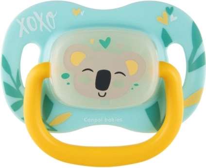 Canpol babies cumlík silikónový symetrický 6–18 m – Koala