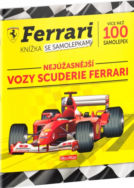 Ferrari - kniha nálepiek Scuderia