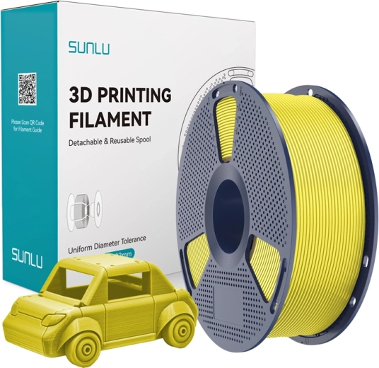 Sunlu PETG filament žltý