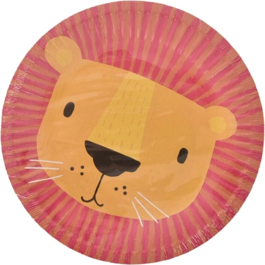 Papierové taniere Jungle 18 cm (10 ks)