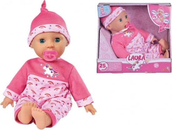 Bábika Laura s detskými zvukmi