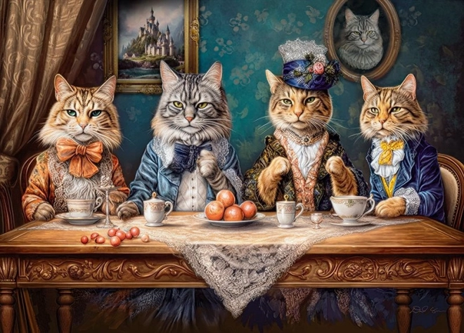 Puzzle Čajová siesta 1000 dielikov