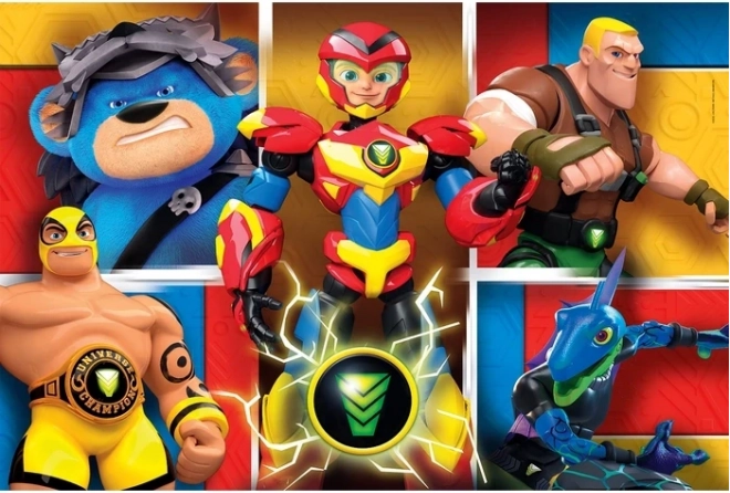 Clementoni puzzle Power Players MAXI 60 dielikov