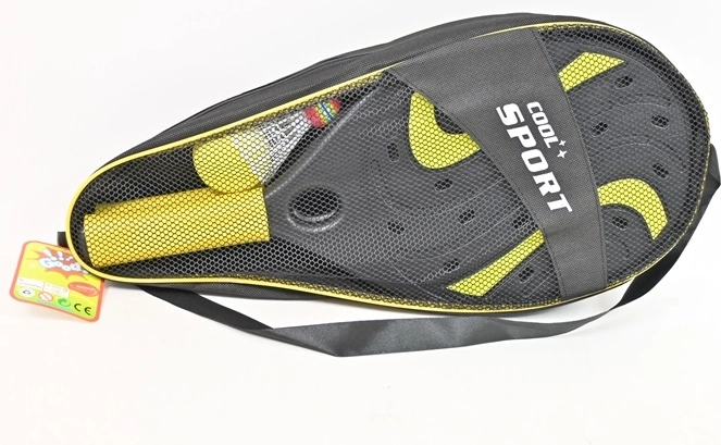 Plážový tenisový set plastových rakiet 49 cm s loptičkou a košíčkom