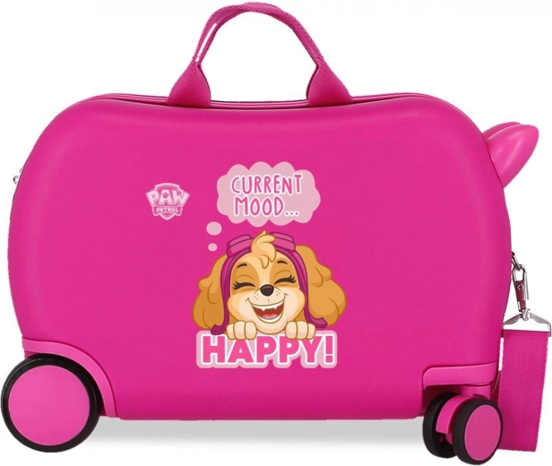 Joummabags detský škrupinový kufor na kolieskach Labková patrola 45 cm