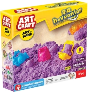ART CRAFT kinetický piesok na výrobu zvieratiek 500 g