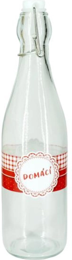 Sklenená fľaša s pákovým uzáverom TORO 1 l