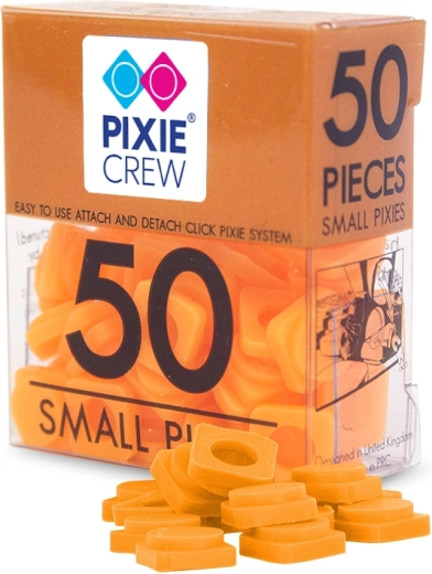 Pixie Crew malé pixely neónovo oranžové