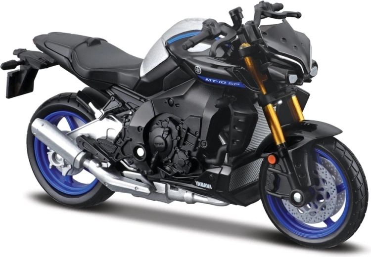 Maisto motocykel Yamaha MT-10 SP strieborno-čierny 1:18