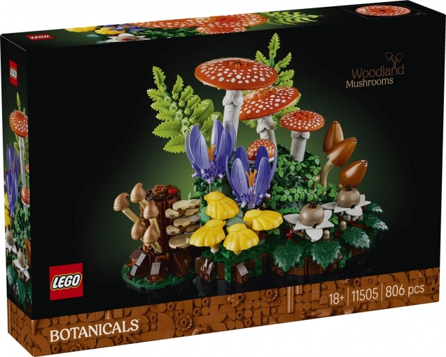 LEGO Botanicals lesné huby