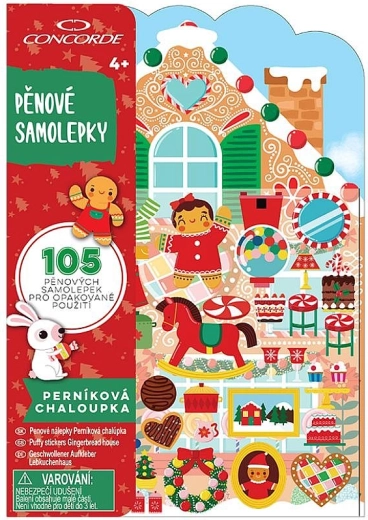 Pevné samolepky CONCORDE perníková chalúpka