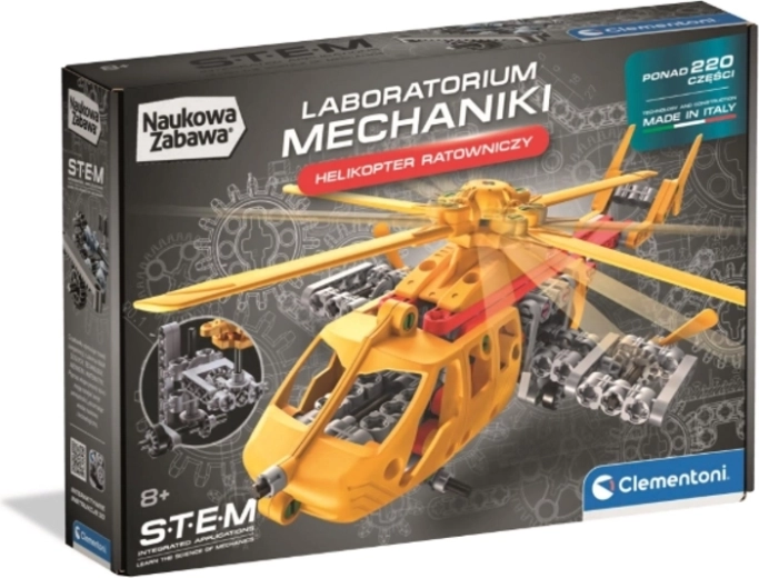 Laboratórium mechaniky – záchranársky vrtuľník