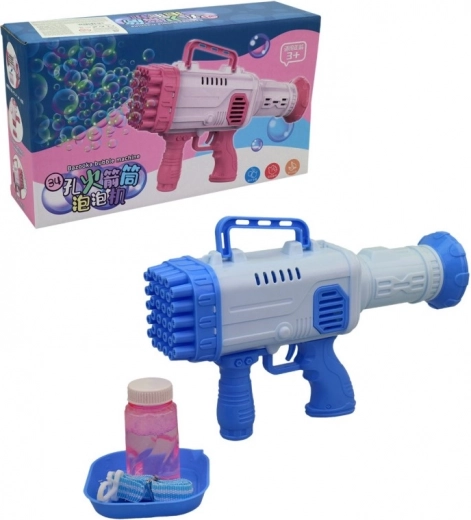 Bublinková pištoľ s 34 otvormi