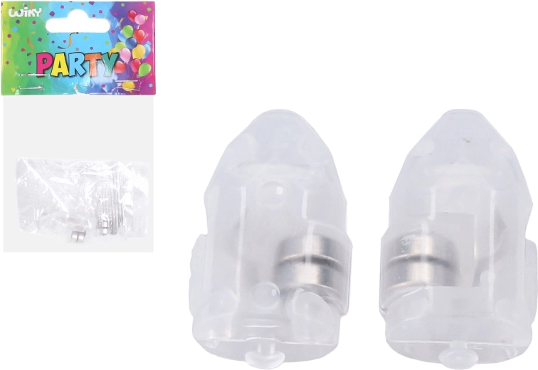 blikajúce LED svetielka do balónikov a lampiónov, 2 ks