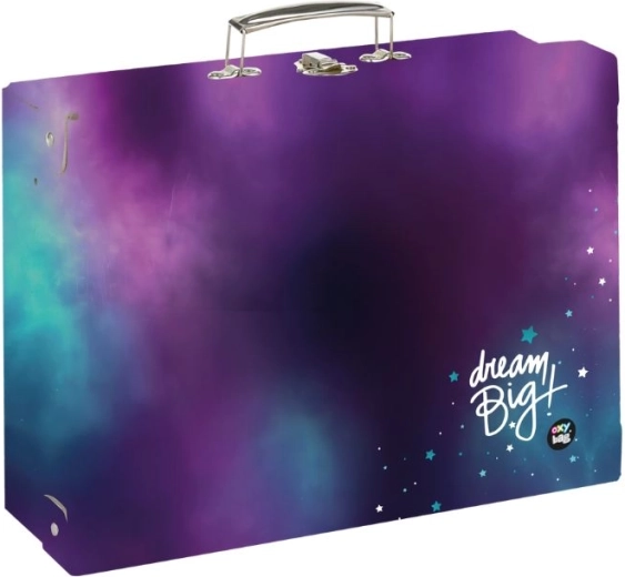 Hranatý lamino kufrík A4 OXY NEXT Dream