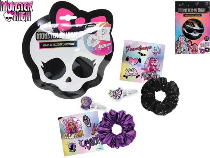 Sada vlasových doplnkov MONSTER HIGH pre deti