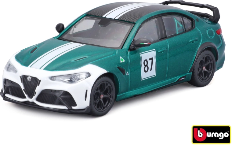 Bburago pretekársky model Alfa Romeo GTAm 1:43