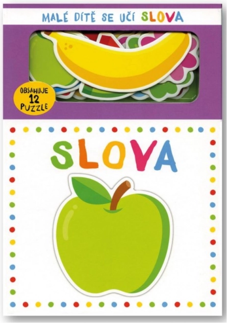 Malé dieťa sa učí slová s vkladačkou - Svojtka & Co.