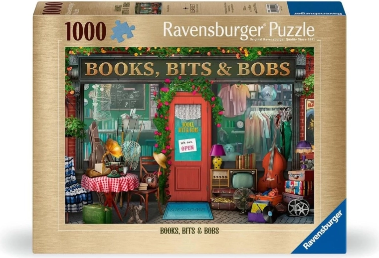 Ravensburger puzzle Knihy, drobnosti a maličkosti 1000 dielikov