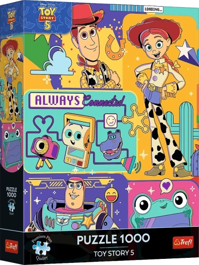 Prémiové puzzle Trefl Premium Plus Toy Story: Príbeh hračiek 1000 dielikov
