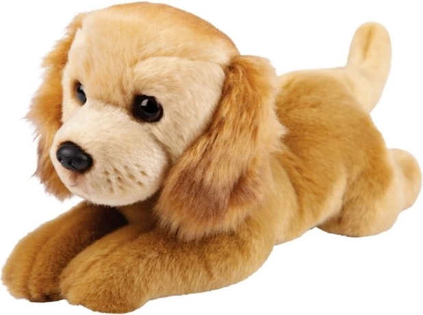 Plyšový pes zlatý retriever