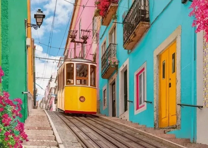 Ravensburger puzzle Električková sieť 1000 dielikov