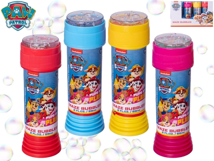 Paw Patrol bublifuk s labyrintom 59 ml (11 cm) - 1 kus