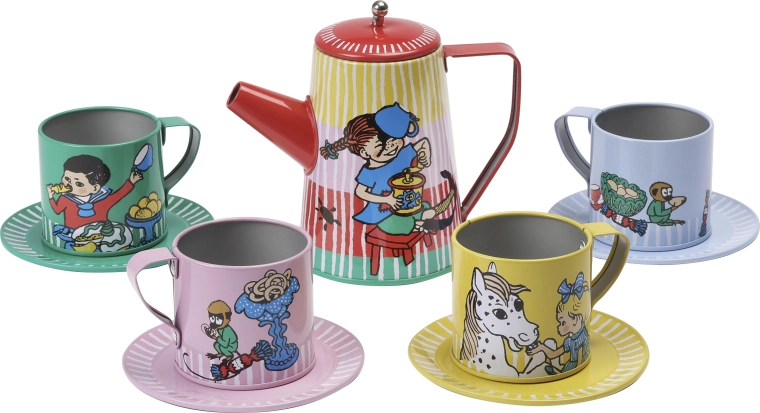Detská čajová súprava Pippi Dlhá pančucha
