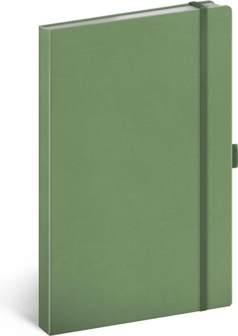 Zápisník Notique zelený linajkovaný 13 × 21 cm