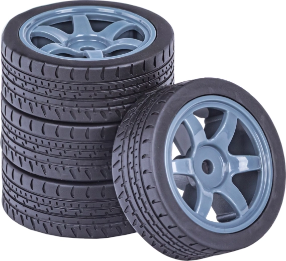 Sada kol s dezénom pre driftovacie RC auto (4 ks)