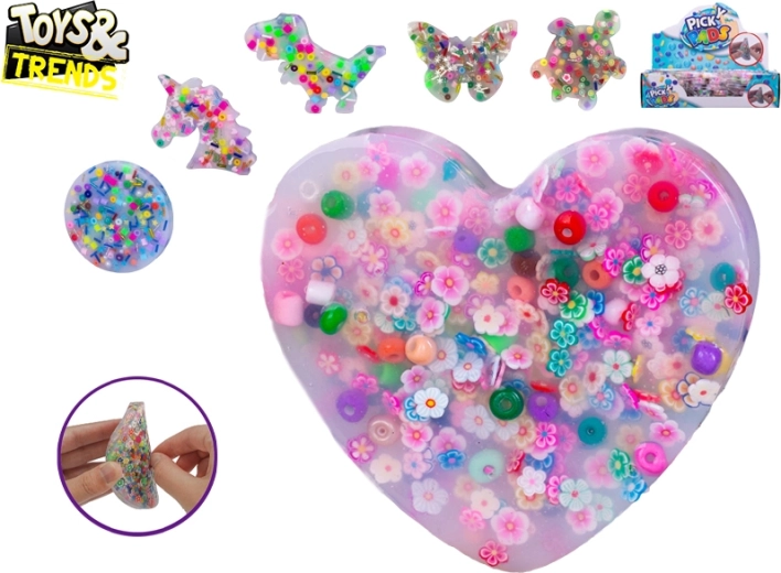 Lepkavé gélové hračky Picky Pads 8 cm