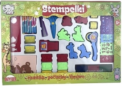 Kreatívna sada pečiatok v kufríku pre deti