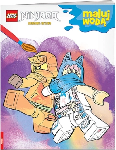 Ameet LEGO NINJAGO Maľuj vodou