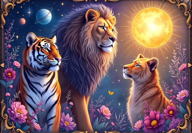 Puzzle Šelmí vesmír 1000 dielikov