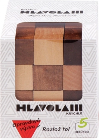 Drevený hlavolam Kocka