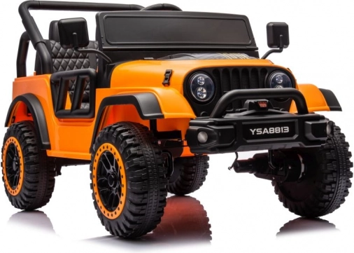 Auto na akumulátor 24V pre deti oranžové