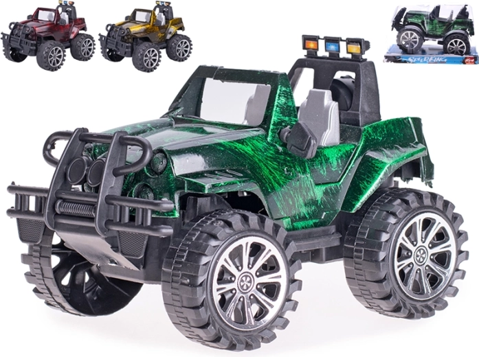 Terénne auto na zotrvačník 17 cm